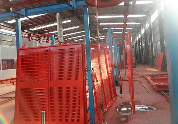 靜電噴塗流水線